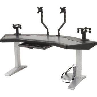 Argosy Halo-G-XC-B-S Halo G Ultimate (Halo G, Model 160 Speaker Mounts, Acc Drawer, 2) D8 Monitor Arms, CPU Shelf) Фото 2