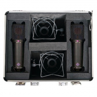 Neumann U 87 Ai Stereo Set - Matte Black