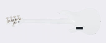 Music Man StingRay5 Neck Through HH - White - Rosewood - White Фото 2