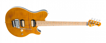 Music Man Axis - Natural Gloss Quilt - Maple Matching Headstock - No Pickguard Music Man Axis - Natural Gloss Quilt - Maple Matching Headstock - No Pickguard Фото 2