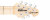 Music Man Silhouette HSH STD - White - Rosewood Matching Headstock - White Фото 5