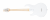 Music Man Silhouette HSH Trem - White - Maple Matching Headstock - White Фото 3