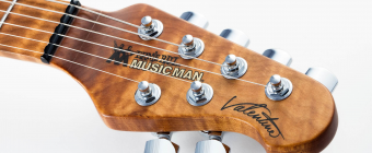 Music Man Valentine - Satin Natural - Figured Roasted Maple - Shell Фото 5
