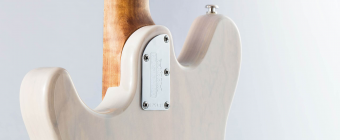 Music Man Valentine - Satin Natural - Figured Roasted Maple - Shell Фото 4