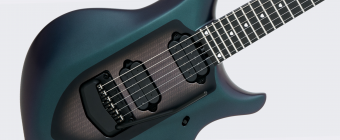 Music Man Majesty - Glacial Frost - Ebony - No Pickguard Фото 8