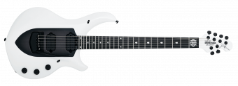Music Man Majesty - Glacial Frost - Ebony - No Pickguard