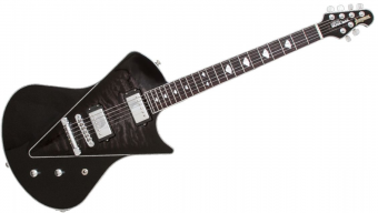 Music Man Armada - Black - Rosewood - No Pickguard