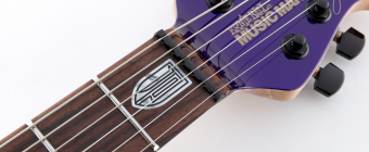 Music Man John Petrucci Piezo - Mystic Dream - Figured Maple/Rosewood Shield Inlays - No Pickguard Фото 6