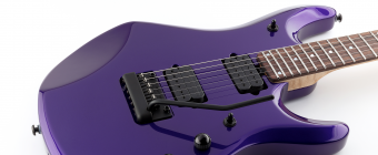 Music Man John Petrucci 7 Piezo - Mystic Dream - Figured Maple/Rosewood Shield Inlays - No Pickguard Фото 12