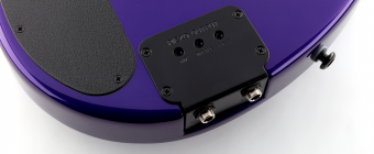 Music Man Lefty John Petrucci 7 Piezo - Firemist Gold - Figured Maple/Rosewood Shield Inlays - No Pickguard Фото 3