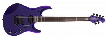 Music Man Lefty John Petrucci 7 Piezo - Firemist Purple - Figured Maple/Rosewood Shield Inlays - No Pickguard