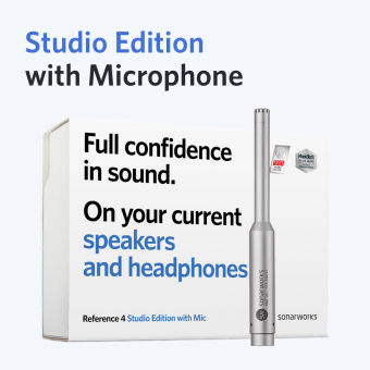 Sonarworks Reference 4 Studio edition (with mic/box)