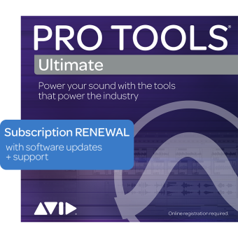 AVID Pro Tools | Ultimate Annual Subscription - Renewal (Electronic Delivery)