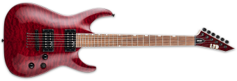 ESP LTD MH-200QM NT SEE THRU Black Cherry