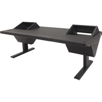 Argosy Eclipse Universal EG4-U960-RR-B-B-B w/Rack Left & Right, 960mm Center Desk, Black EPs, Black legs Фото 7