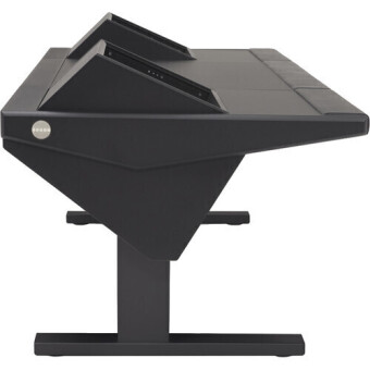 Argosy Eclipse Universal EG4-U960-RR-B-M-B w/Rack Left & Right, 960mm Center Desk, Mahogany EPs, Black legs Фото 5