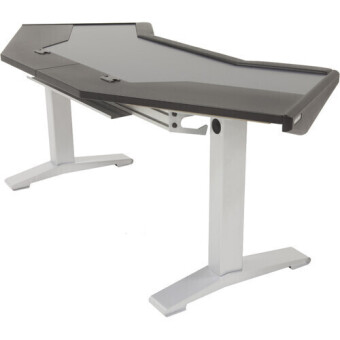 Argosy Halo-G-B-S Halo G Desk w/Black End Panels and Silver Legs Фото 4