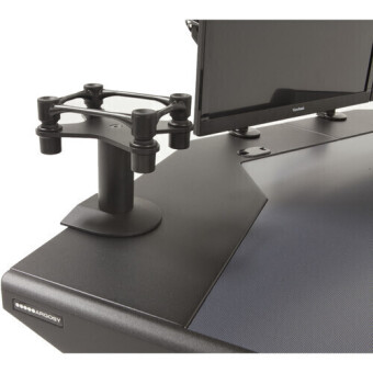 Argosy Halo-G-XC-B-T-S Halo G Ultimate,Halo G w/Black Desktop, 160 Speaker Mounts, Acc Drawer, 2) D8 Monitor Arms, CPU Shelf Фото 4