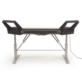 Argosy Halo-K88-E2-B-S Halo Keyboard Height Adjustable Desk for 88 keys w/Black Eps, Silver Legs Фото 4