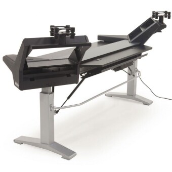 Argosy Halo-K88-E2-L-B-T-S Halo K88 Height Adj Black Traceless Plus - Halo K88.E2, 2 Rack Shelves, & 160 Speaker Platforms Фото 3