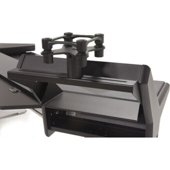 Argosy Halo-K88-L-B-T-S Halo K88 Plus,HaloK88 w/ 2)RackShellves,Pr160SpeakerPlatforms, Black Traceless Top Фото 2