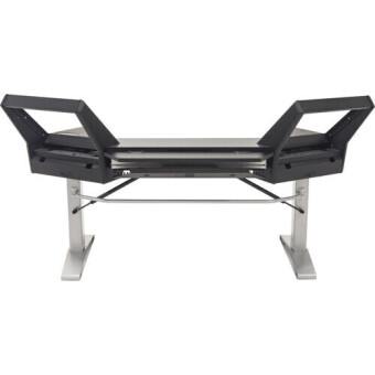 Argosy Halo-K-E2-B-S Halo Keyboard Height Adjustable Keyboard Desk, Silver Legs Фото 3