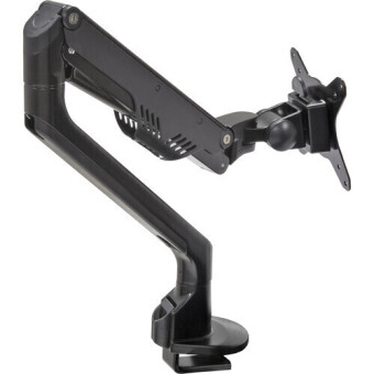 Argosy Monitor Arm-D8-B Single Monitor Arm, for monitor 4-1/2 lbs -17 lbs, with Clamp mount