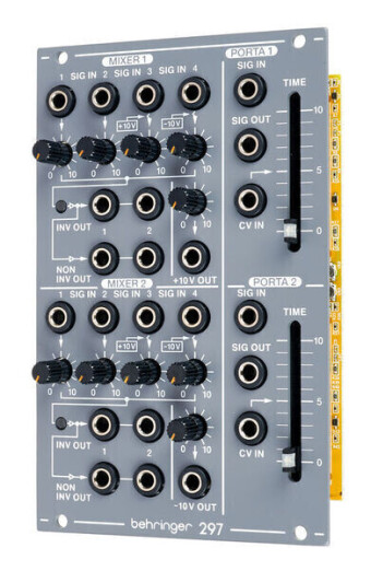 Behringer 297 Dual Portamento/CV Utilities - Eurorack Modular Synthesizer Controller