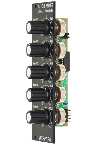 Doepfer A-138bV Mixer logarithm. Vintage Edition Фото 3