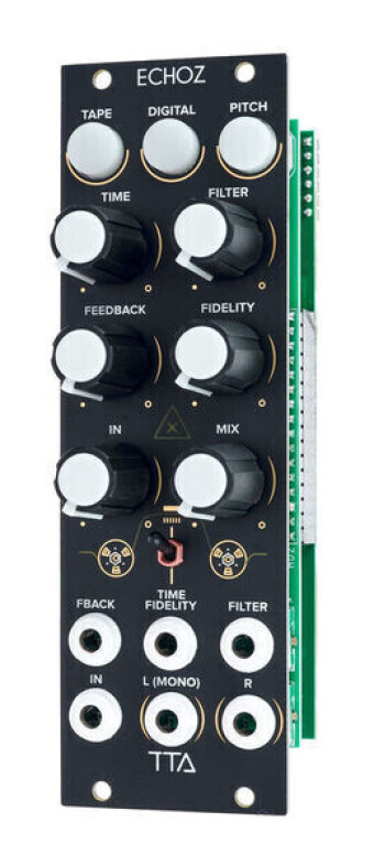 TIPTOP Audio ECHOZ Time Delay Effect Collection (Black)