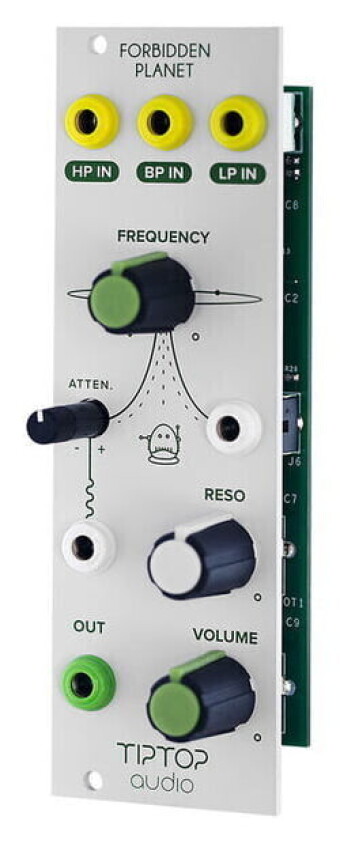TIPTOP Audio Forbidden Planet Analog Filter TIPTOP Audio Forbidden Planet Analog Filter Фото 2