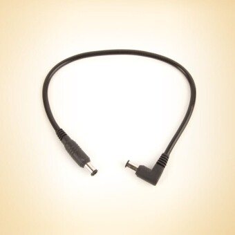 Strymon CABLE 6: Strymon EIAJ cable straight - right angle  9”/23cm