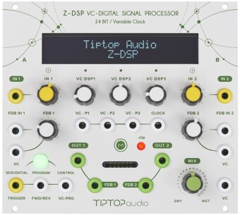 TIPTOP Audio Z-DSP Voltage Controlled Digital Signal Processor NS