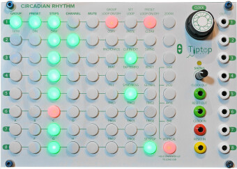 TIPTOP Audio Circadian Rhythms Grid Sequencer - White Фото 2