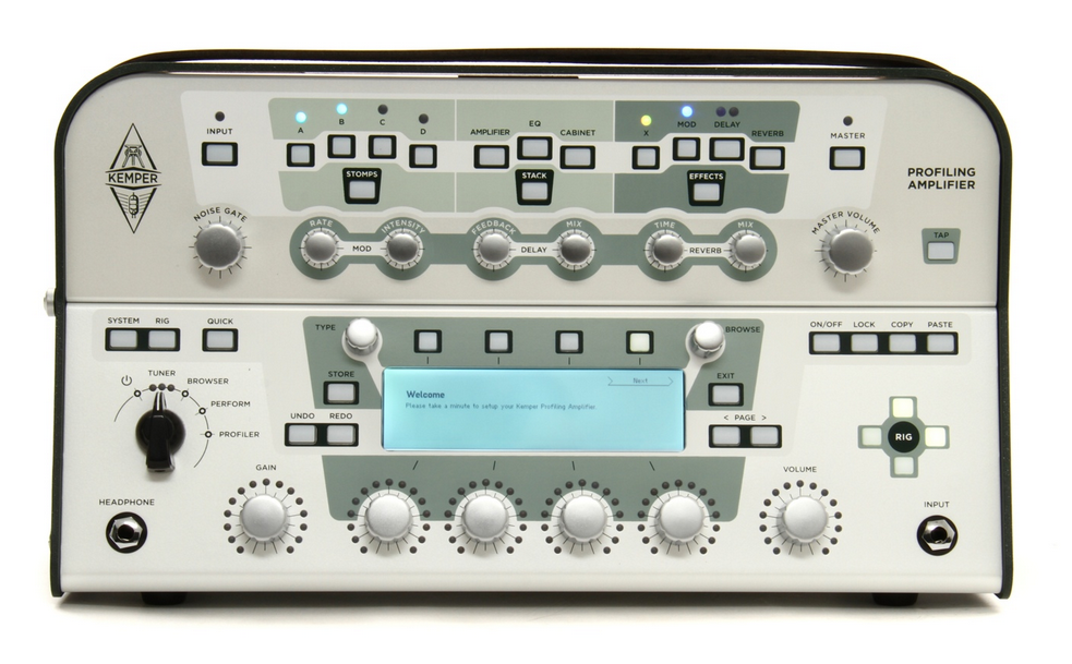 Kemper Profiling Amplifier Head (white) купить в Москве | UNITED MUSIC
