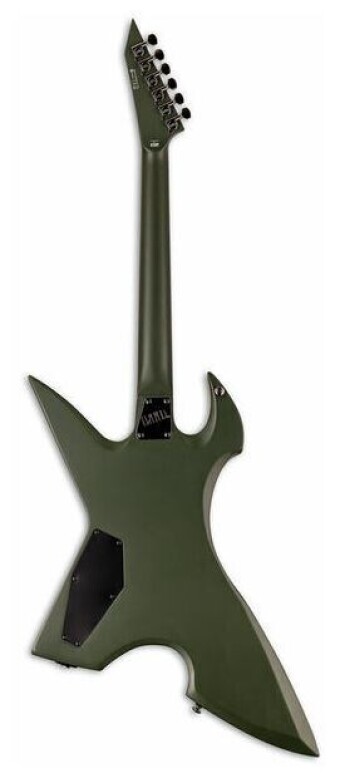 ESP LTD Max-200 Roasted Jatoba/Military Green Satin ESP LTD Max-200 Roasted Jatoba/Military Green Satin Фото 3