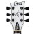 ESP LTD Iron Cross Snow White with Stripes Graphic Фото 3