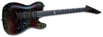 ESP LTD Eclipse NT 87 Rainbow Crackle Фото 2