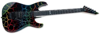 ESP LTD Mirage Deluxe 87 Rainbow Crackle ESP LTD Mirage Deluxe 87 Rainbow Crackle Фото 2