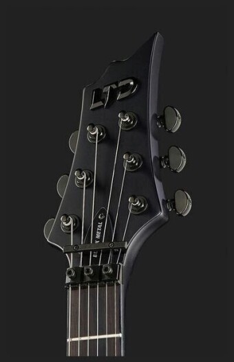 ESP LTD F-Black Metal Satin Black Фото 6