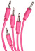 Black Market Modular patchcable 5-Pack 25 cm pink Фото 2