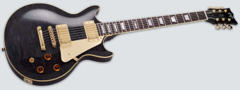 ESP Kirk Hammett KH-DC See Thru Black ESP Kirk Hammett KH-DC See Thru Black Фото 2