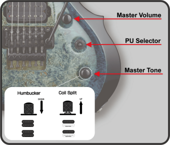 ESP Originals Japan FRX-CTM See Thru Black Sunburst Фото 2
