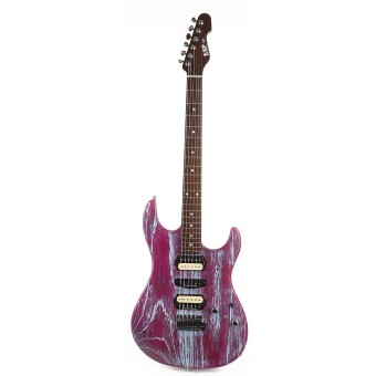 ESP Originals Japan Snapper-AS/M-BR Driftwood Indigo Purple w/Blue Filler ESP Originals Japan Snapper-AS/M-BR Driftwood Indigo Purple w/Blue Filler Фото 8