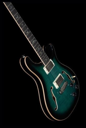 PRS SE Hollowbody II Piezo Blue Smokeburst PRS SE Hollowbody II Piezo Blue Smokeburst Фото 3