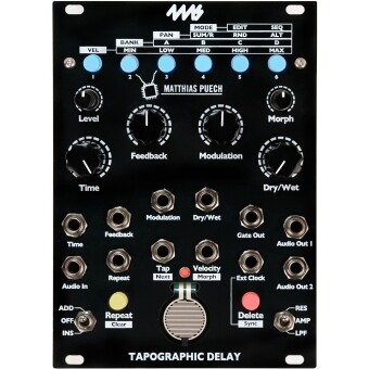 4MS TAPO Black Faceplate 4MS TAPO Black Faceplate Фото 2