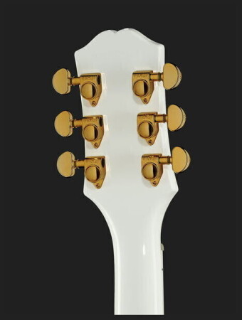 Epiphone Les Paul Custom AW Alpine White Фото 8