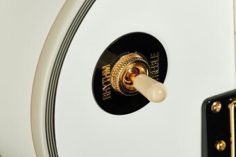 Epiphone Les Paul Custom AW Alpine White Фото 2