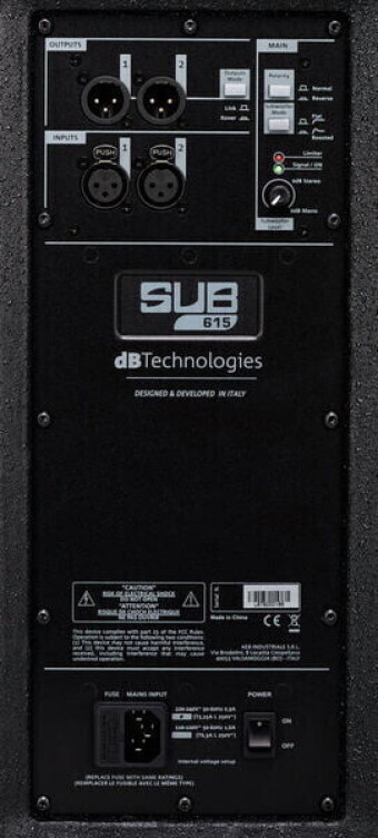 dBTechnologies SUB 615 Фото 5