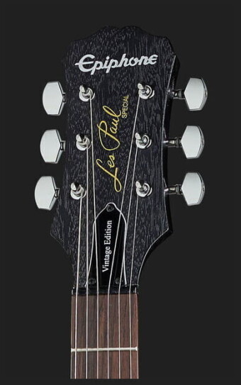 Epiphone Les Paul Special Satin E1 EBV Ebony Vintage Фото 9